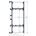 Customized aluminum extrusion profile with PC diffuser